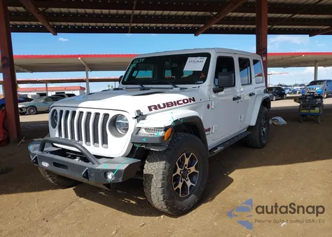 2020 Jeep Wrangler Unlimited Rubicon 4X4 from USA, damaged, VIN 1C4HJXFG7LW176851